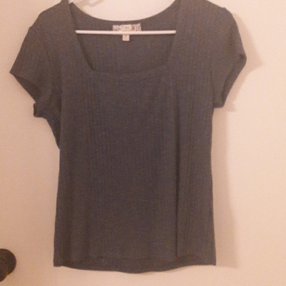 Square neck top